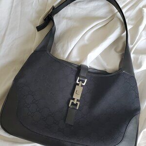 Gucci Jackie Shoulder Bag: Black Vintage